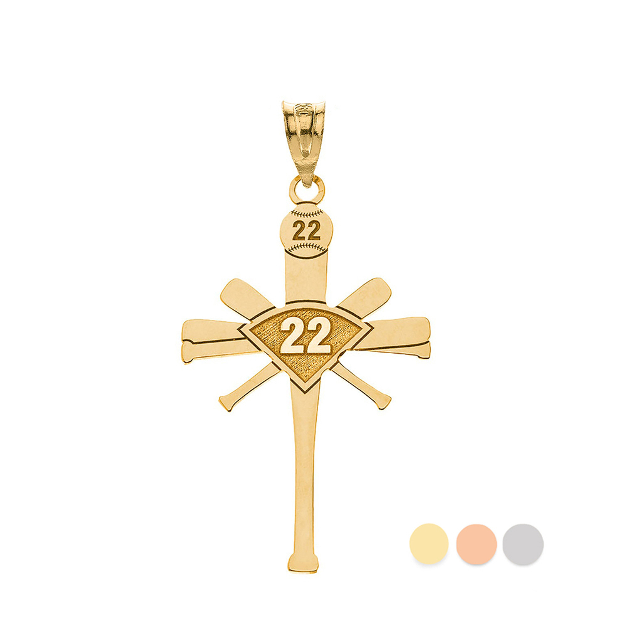Mirco Baseball Bat Cross – Liry's Jewelry
